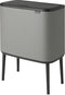 Brabantia Bo Touch Bin Prullenbak - 36 liter - Mineral Concrete Grey