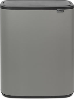 Brabantia Bo Touch Bin Prullenbak - 60 liter - Mineral Concrete Grey