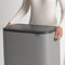 Brabantia Bo Touch Bin Prullenbak - 60 liter - Mineral Concrete Grey