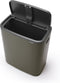 Brabantia Bo Touch Bin Prullenbak - 60 liter - Platinum