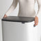 Brabantia Bo Touch Bin Prullenbak - 60 liter - White