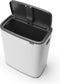 Brabantia Bo Touch Bin Prullenbak - 60 liter - White