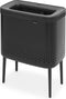 Brabantia Bo Wasmand - met Deksel - 60 l - Matt Black
