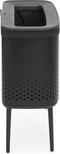 Brabantia Bo Wasmand - met Deksel - 60 l - Matt Black