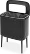 Brabantia Bo Wasmand - met Deksel - 60 l - Matt Black