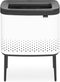 Brabantia Bo Wasmand - met Deksel - 60 l - White