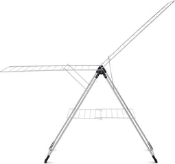 Brabantia Droogrek T model - Inklapbaar Wasrek - 20m - Metallic Grey