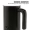 Brabantia Elektrische Melkopschuimer - 4-in-1 - Warm en Koud Opschuimen - BPA én PFAS vrij - BBEK1047