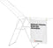 Brabantia HangOn Droogrek 25m - Inklapbaar Wasrek - White