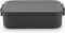 Brabantia Make & Take Lunchbox - Medium - Kunststof - Dark Grey