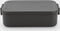 Brabantia Make & Take Lunchbox - Medium - Kunststof - Dark Grey