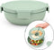 Brabantia Make & Take Salade Lunchbox To Go - 1,3 l - Kunststof - Jade Green
