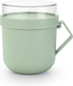 Brabantia Make & Take Soepbeker To Go - 0,6 l - Kunststof - Jade Green