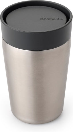 Brabantia Make & Take Thermosbeker - 0,2 l - Koffiebeker - Dark Grey