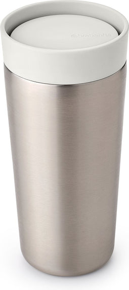 Brabantia Make & Take Thermosbeker - 0,36 l - Koffiebeker - Light Grey
