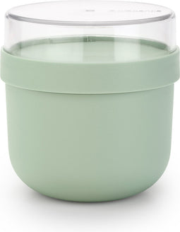 Brabantia Make & Take Yoghurt Beker To Go - 0,5 l - Kunststof - Jade Green
