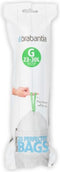 Brabantia Perfect Fit Afvalzak met trekbandsluiting - 23/30 l - Code G - 20 stuks