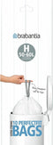 Brabantia PerfectFit Afvalzak met trekbandsluiting - 50/60 l - Code H - 10 stuks