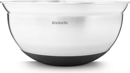 Brabantia Profile Beslagkom - 3 l - Matt Steel met Zwart