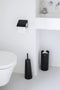 Brabantia ReNew WC Rolhouder - met Klep - Hangend - Zonder boren - Matt Black