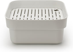 Brabantia SinkSide Afwasbak - Vierkant - met Afdruipschaal - Light Grey