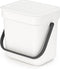 Brabantia Sort & Go Afvalbakje - 3 l - White