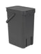Brabantia Sort & Go Prullenbak - 12 liter - Dark Grey