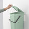 Brabantia Sort & Go Prullenbak - 12 liter - Jade Green