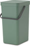 Brabantia Sort & Go Prullenbak - 16 liter - Fir Green