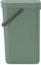 Brabantia Sort & Go Prullenbak - 16 liter - Fir Green
