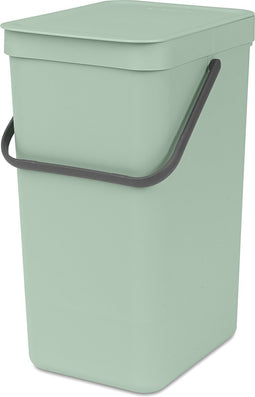 Brabantia Sort & Go Prullenbak - 16 liter - Jade Green