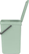 Brabantia Sort & Go Prullenbak - 16 liter - Jade Green