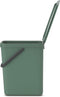 Brabantia Sort & Go Prullenbak - 25 liter - Fir Green