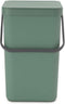 Brabantia Sort & Go Prullenbak - 25 liter - Fir Green