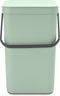 Brabantia Sort & Go Prullenbak - 25 liter - Jade Green
