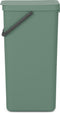 Brabantia Sort & Go Prullenbak - 40 liter - Fir Green
