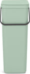 Brabantia Sort & Go Prullenbak - 40 liter - Jade Green