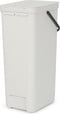 Brabantia Sort & Go Prullenbak - 40 liter - Light Grey