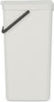 Brabantia Sort & Go Prullenbak - 40 liter - Light Grey