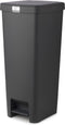 Brabantia StepUp Prullenbak - Pedaalemmer - 40 liter - Dark Grey