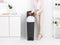 Brabantia StepUp Prullenbak - Pedaalemmer - 40 liter - Dark Grey