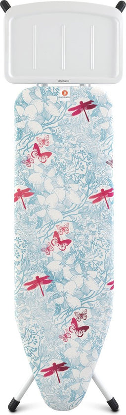 Brabantia Strijkplank B - met Stoomunithouder - 124 x 38 cm - Botanical