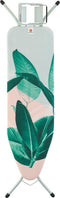 Brabantia Strijkplank B - met Strijkijzerhouder - 124 x 38 cm - Tropical Leaves