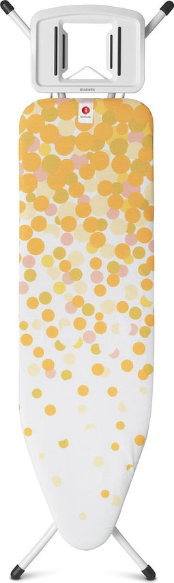 Brabantia Strijkplank B met Strijkijzerhouder - 124 x 38 cm - Celebration