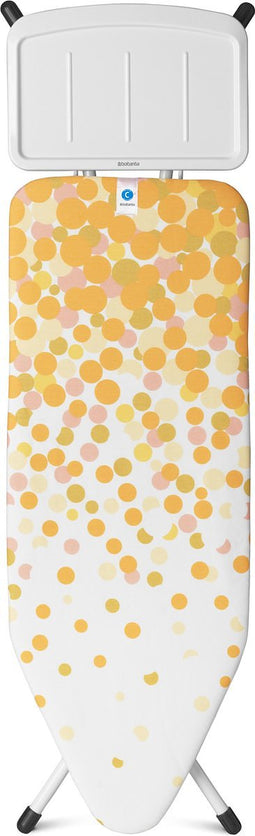 Brabantia Strijkplank C met Stoomunithouder - 124 x 45 cm - Celebration