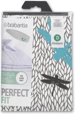 Brabantia Strijkplankhoes D 135x45 cm - 2 mm schuim - Nature
