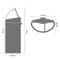 Brabantia Touch Bin Prullenbak - 10+23 liter - Afvalscheiding - Matt Steel