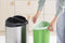 Brabantia Touch Bin Prullenbak - 10+23 liter - Afvalscheiding - Matt Steel