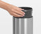 Brabantia Touch Bin Prullenbak - 3 liter - Matt Steel Fingerprint Proof