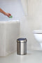 Brabantia Touch Bin Prullenbak - 3 liter - Matt Steel Fingerprint Proof